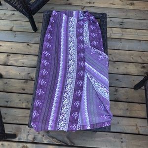 Patterned skirt
